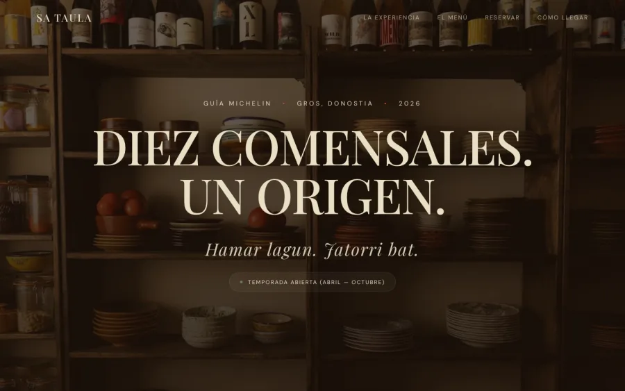 Restaurante local · Donosti