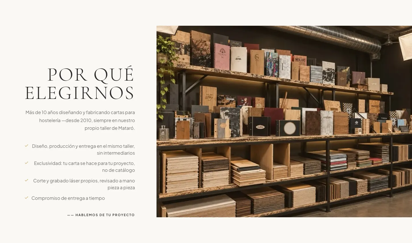 Por qué elegirnos