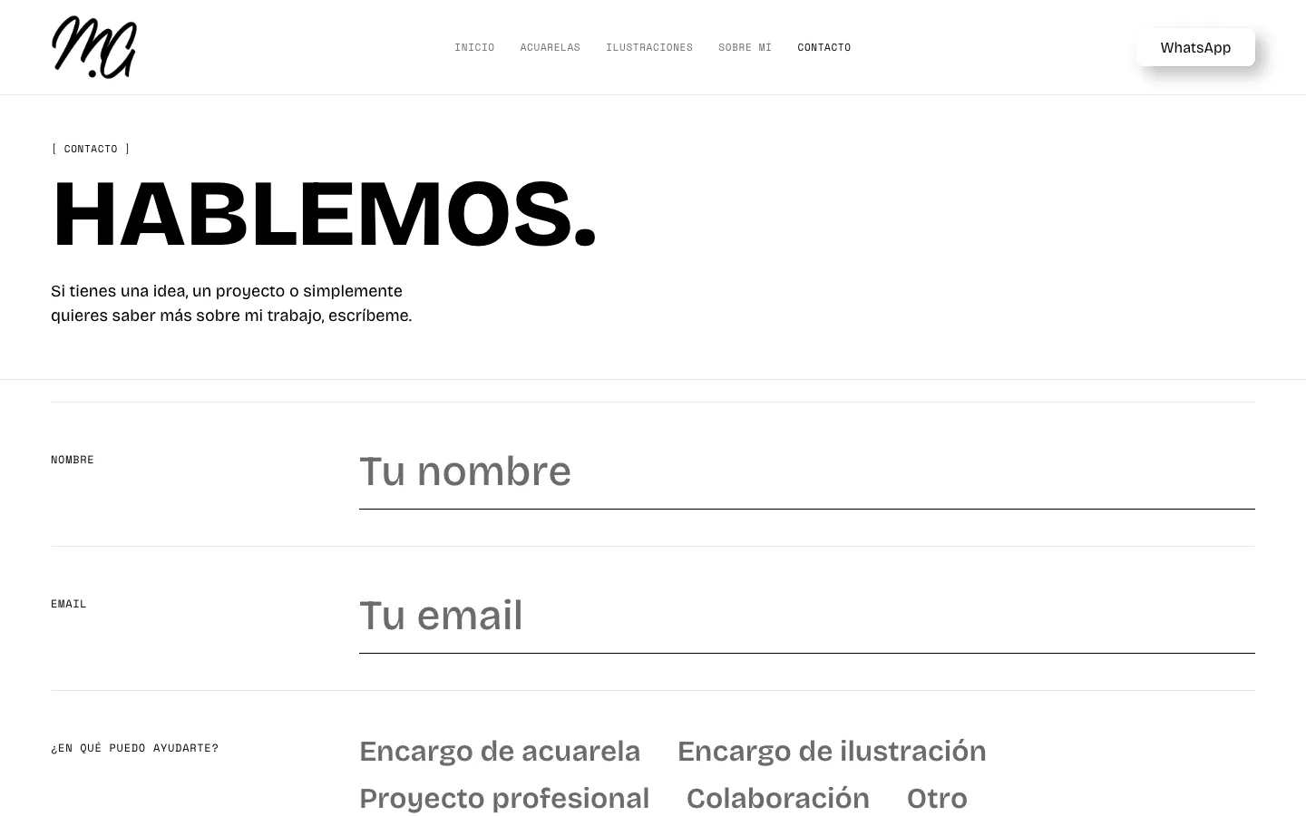 Hablemos.