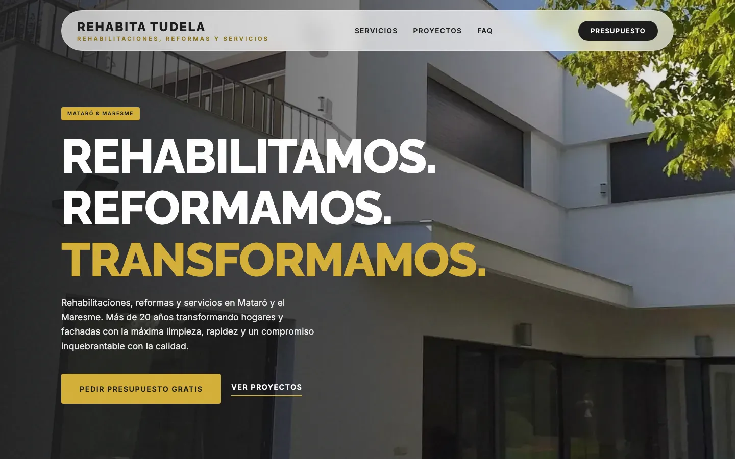 Pintura y reformas · Pintura, rehabilitación y reformas