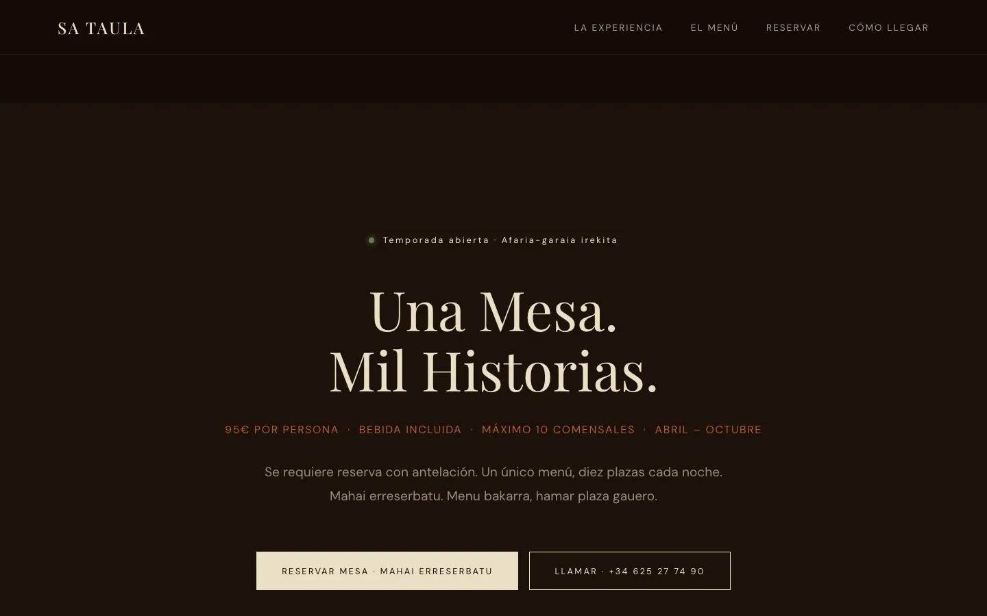 La mesa